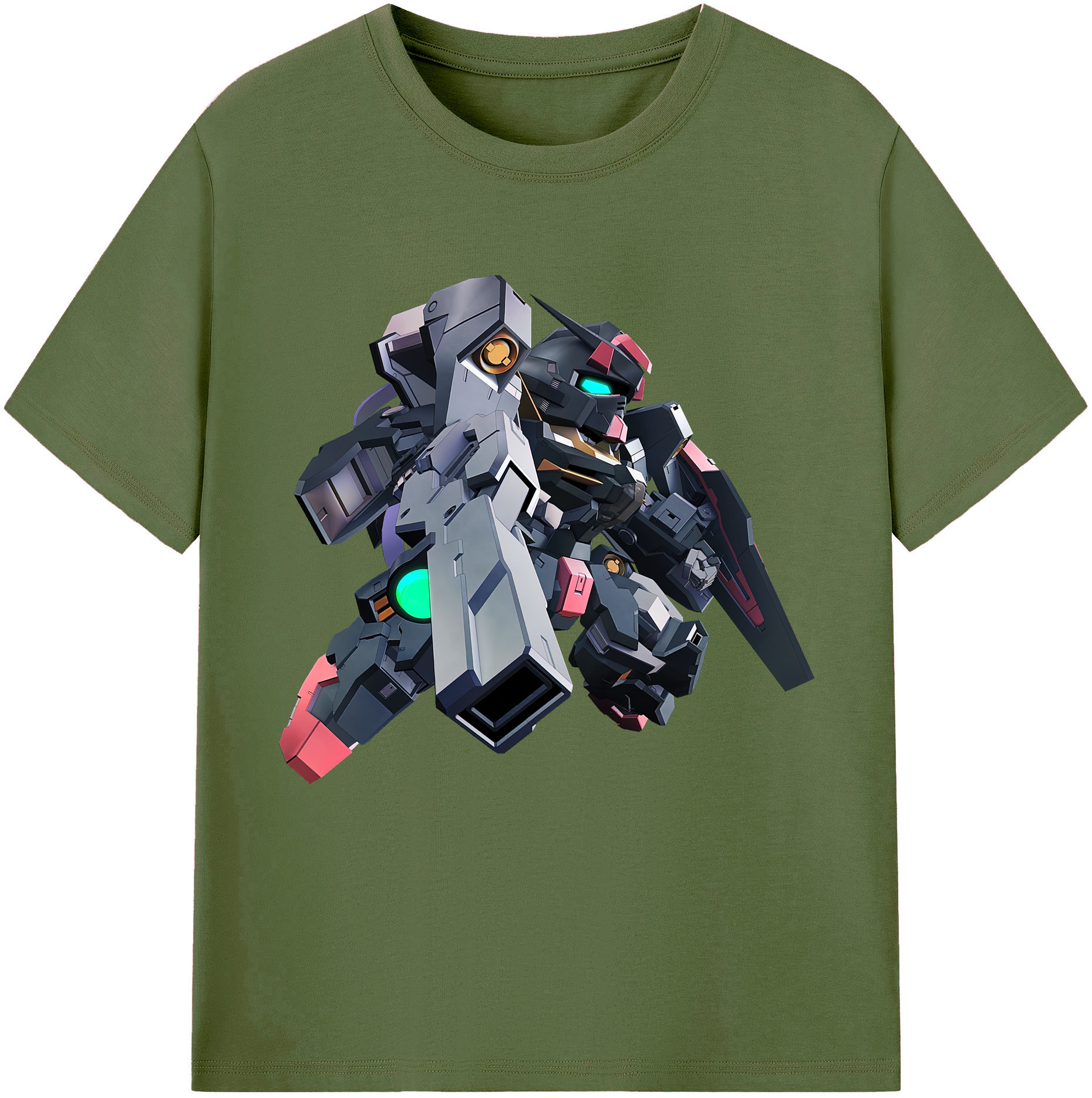 （画像用） 機動戦士ガンダム Mobile Suit Gundam 綿100％半袖Tシャツ（フロントプリント）